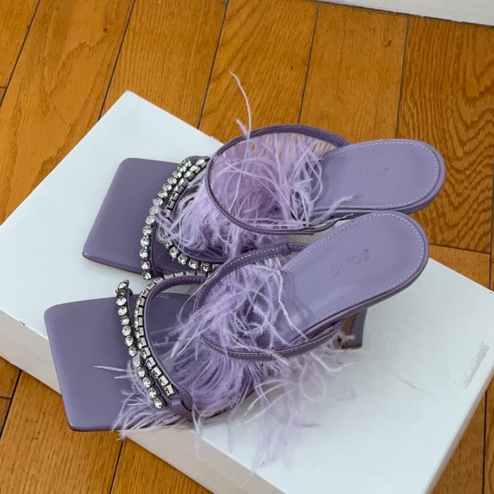 Song of Style Feather Heel Size: 6.5 - Picture 5 of 11